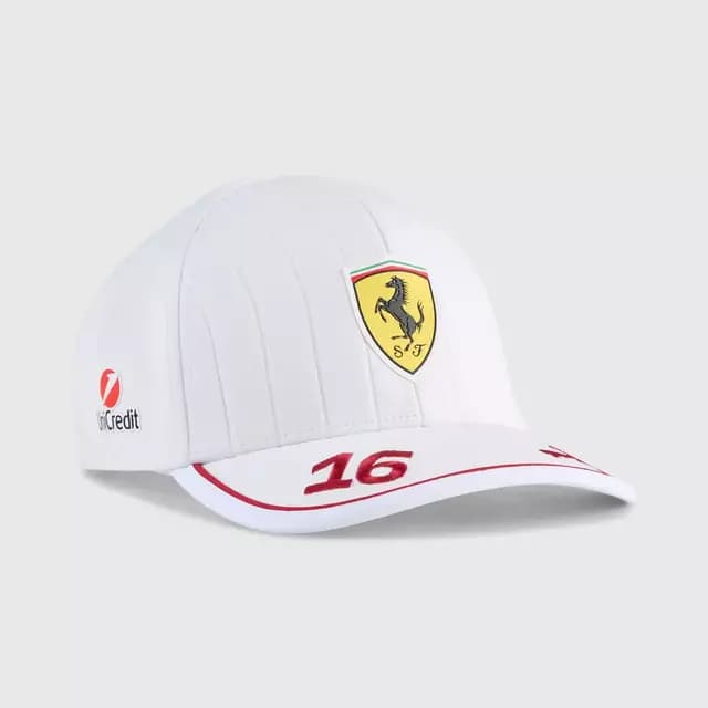 Gorra Scuderia Ferrari 2025 Charles Leclerc