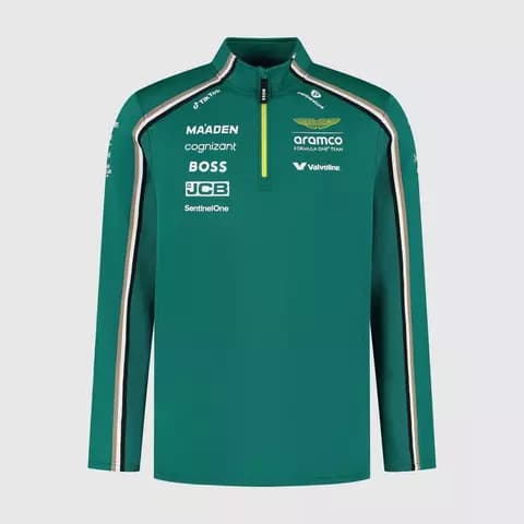 Aston Martin 2025 Team 1/4 Zip Sweater