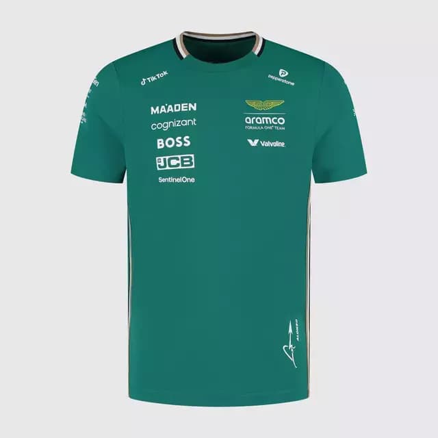 Playera Aston Martin Fernando Alonso Oficial 2025
