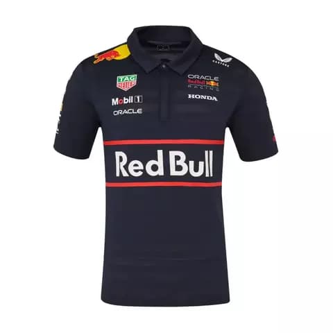 Camiseta Polo Red Bull Racing Oficial 2025