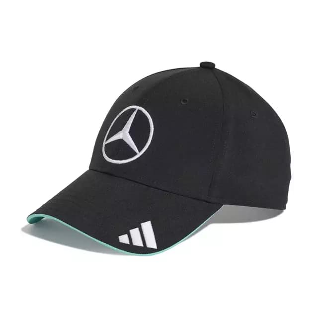 Gorra Negra Mercedes AMG Petronas Oficial 2025